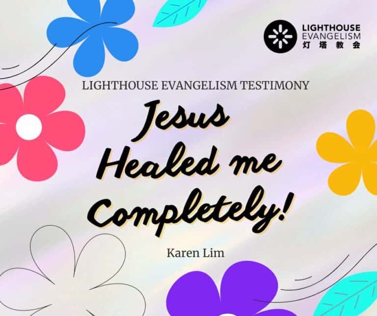 Jesus Healed Me Completely