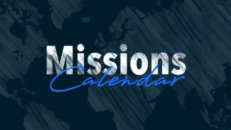 Missions Calendar October To December 2023 2023年10月至12月份宣教活动