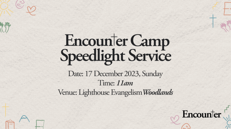 Speedlight Encounter Camp 2023 – Day 3 Youth Service