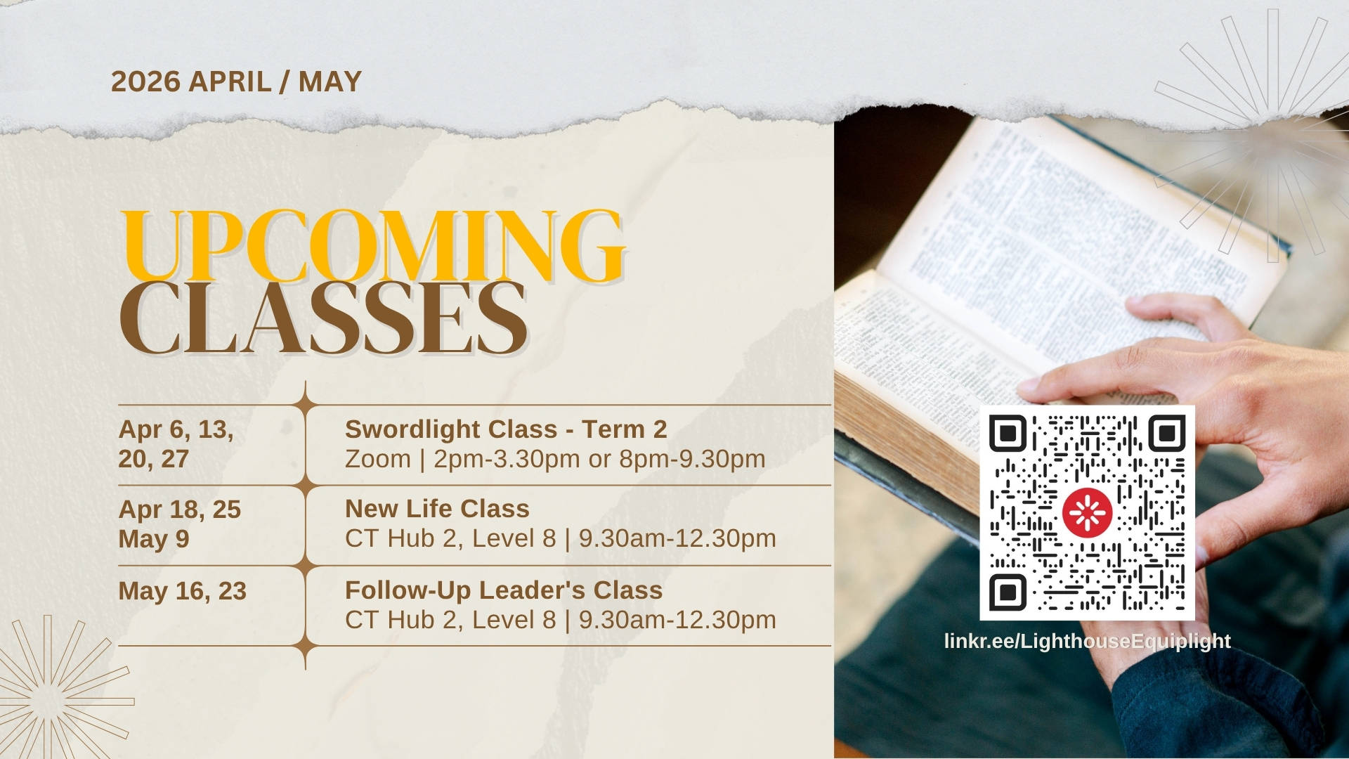 2026 Eql Upcoming Classes Jan Oct En