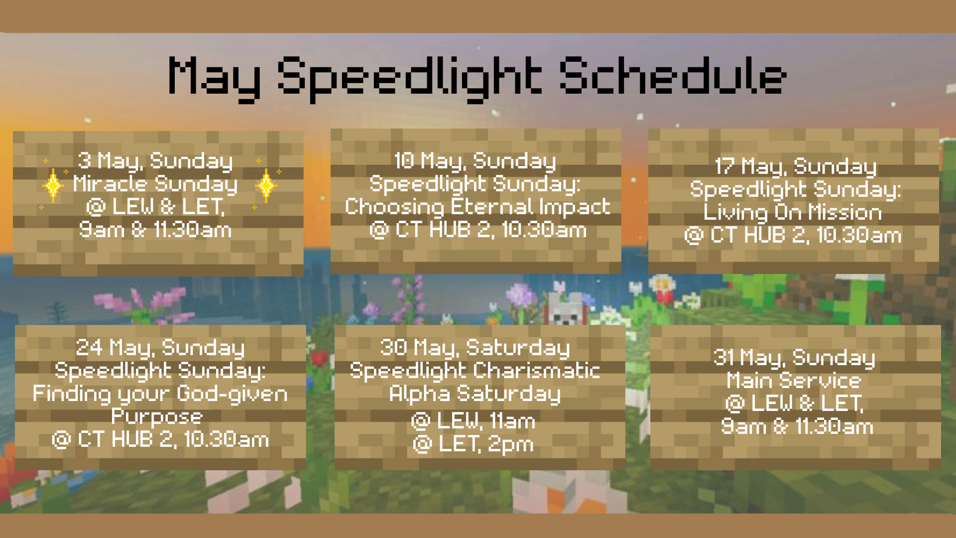 May Speedlight Schedule (1)
